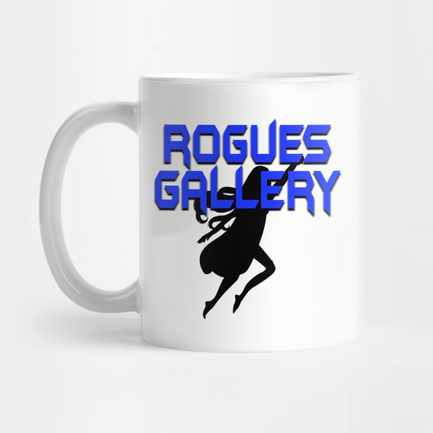 ROGUES GALLERY Female (Black Silhouette) by Zombie Squad Clothing